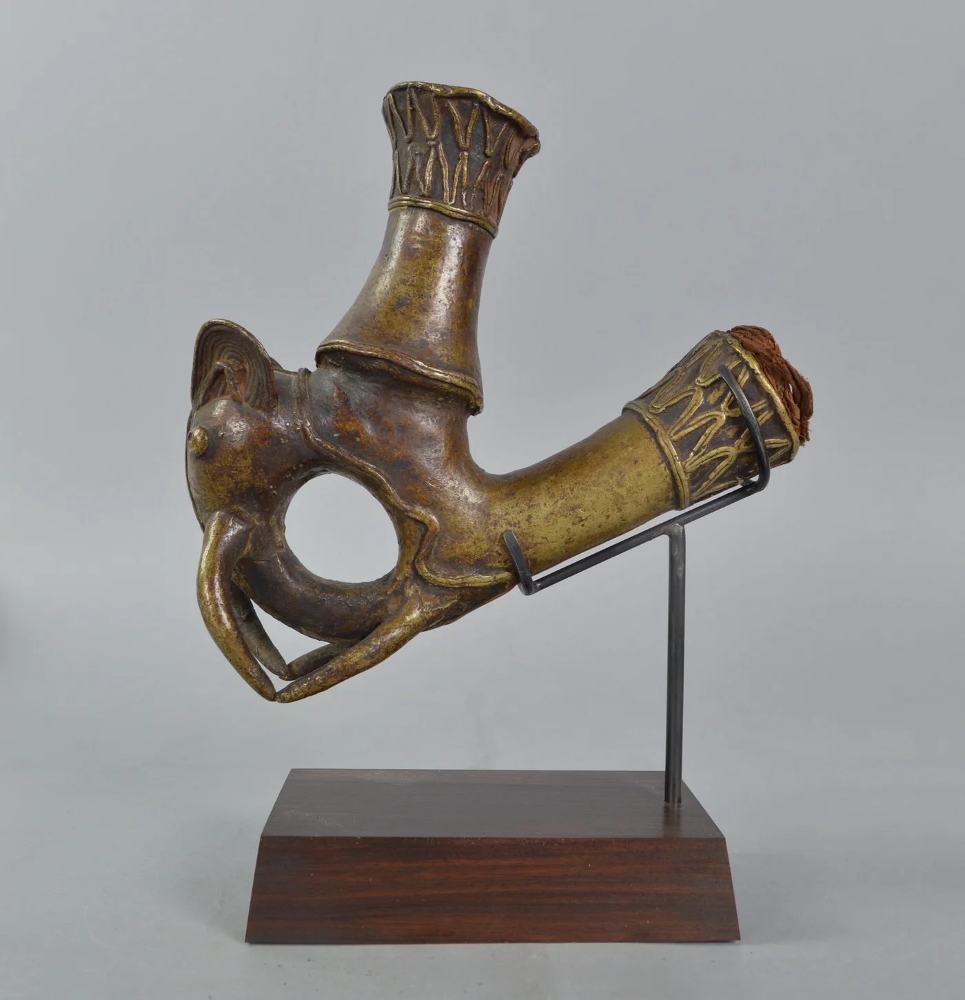 Bamileke Pipe Bowl